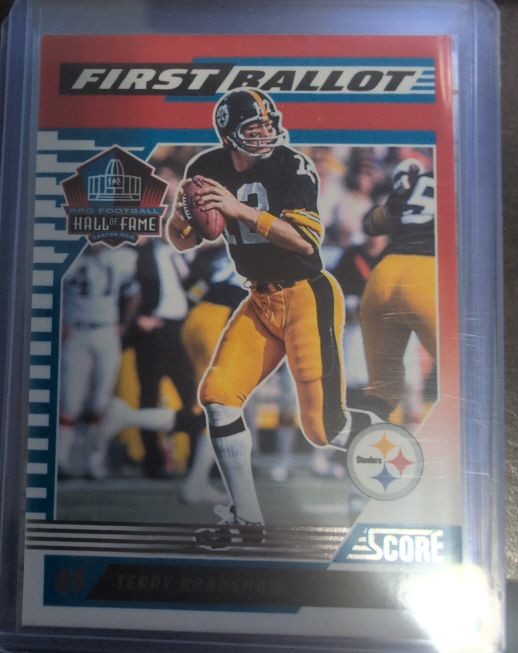 2025 Score #10 Terry Bradshaw First Ballot — front