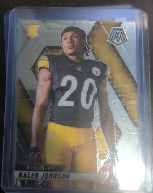 2025 Panini Mosaic #289 Kaleb Johnson — front