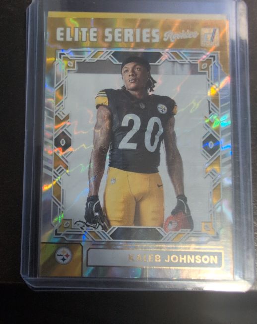 2025 Panini Donruss #ESR-KJN Kaleb Johnson Elite Series Rookies — front
