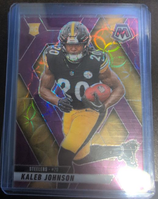 2020 Panini Mosaic #20 Kaleb Johnson — front