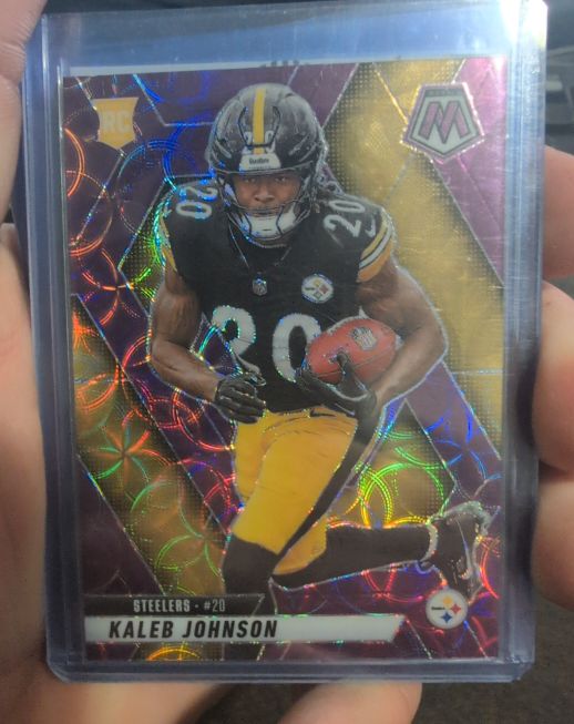 2020 Panini Mosaic #20 Kaleb Johnson — front