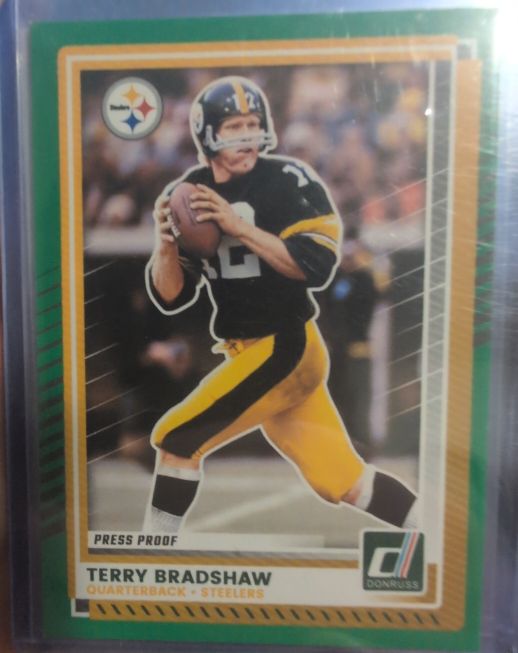 2025 Donruss #280 Terry Bradshaw Press Proof — front