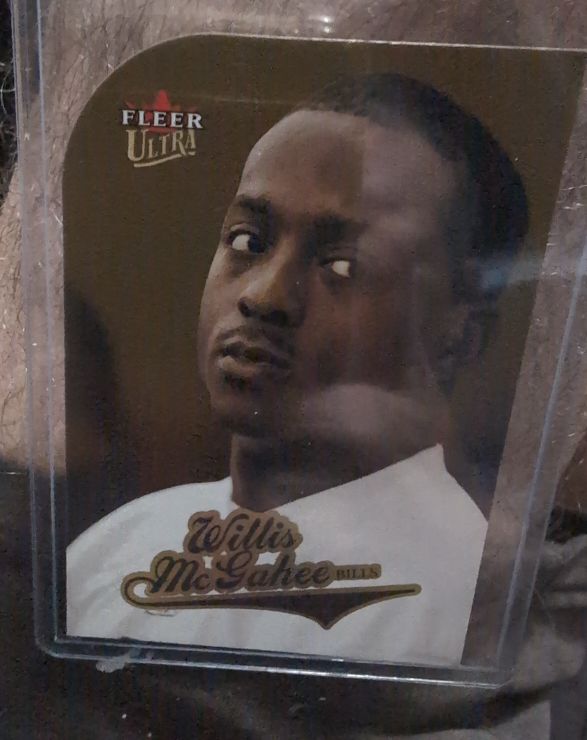 2004 Fleer Ultra #166 Willis McGahee Gold Medallion — front