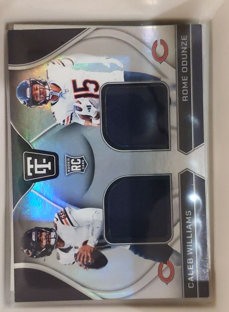 2024 Panini Totally Certified #RDS-CHI Caleb Williams / Rome Odunze — front