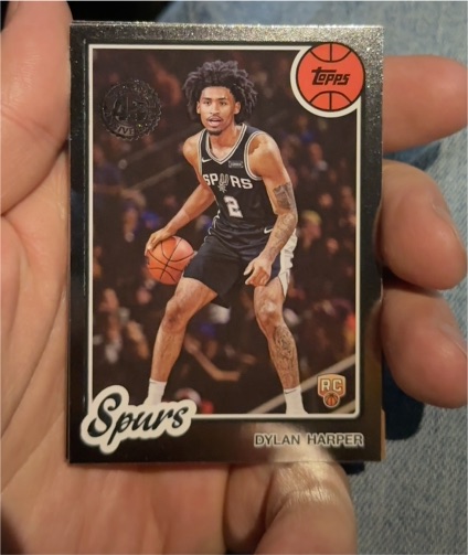 2025-26 Topps Basketball #80BK-52 Dylan Harper — front