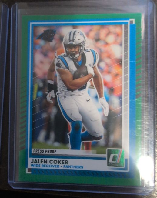 2025 Panini Donruss #13 Jalen Coker — front