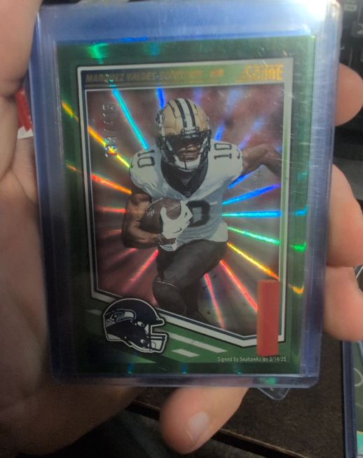 2025 Score Showcase #10 Marquez Valdes-Scantling — front
