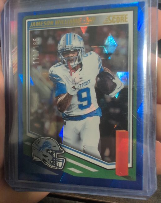 2025 Score #110 Jameson Williams — front