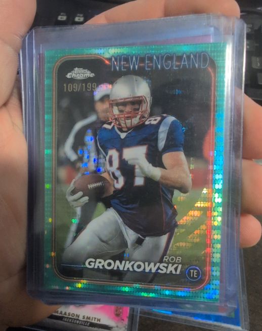 2024 Topps Chrome #109 Rob Gronkowski — front
