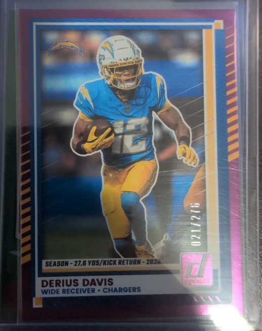2025 Donruss #149 Derius Davis — front