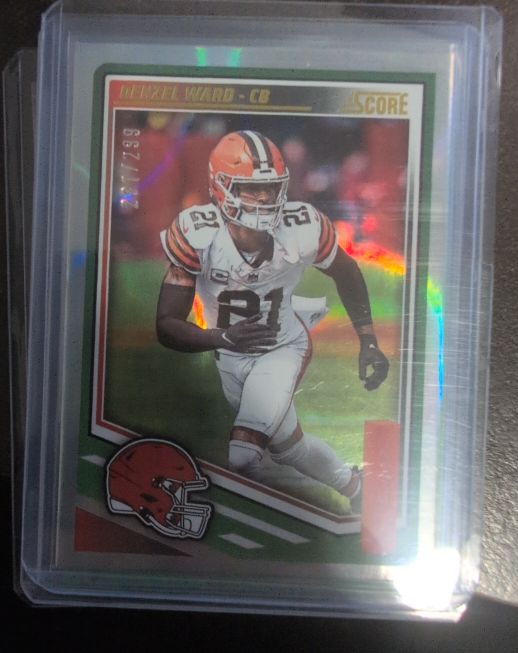 2025 Panini Score #174 Denzel Ward — front