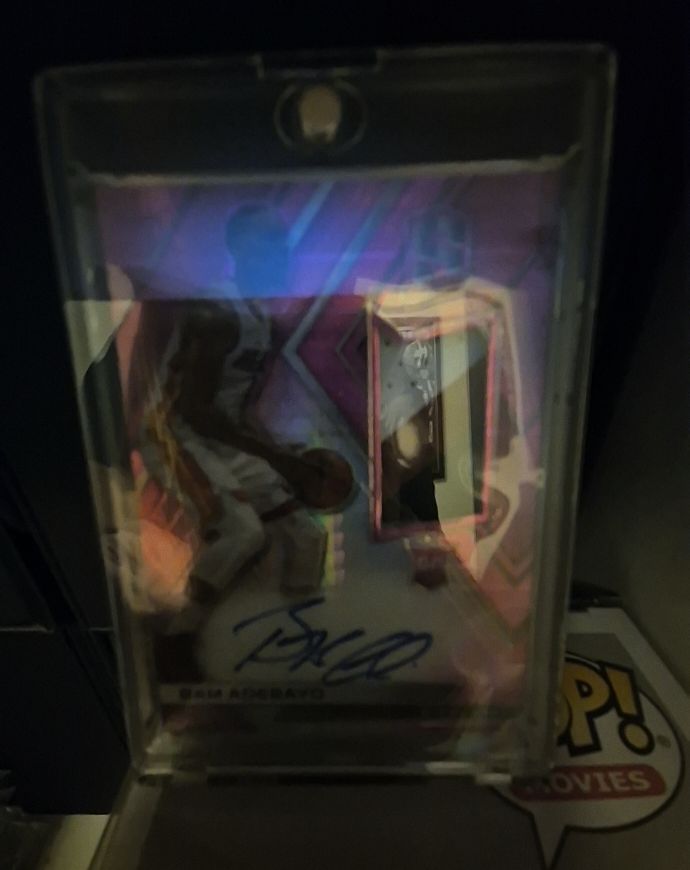 2023 Panini Bam Adebayo Autograph Card — front