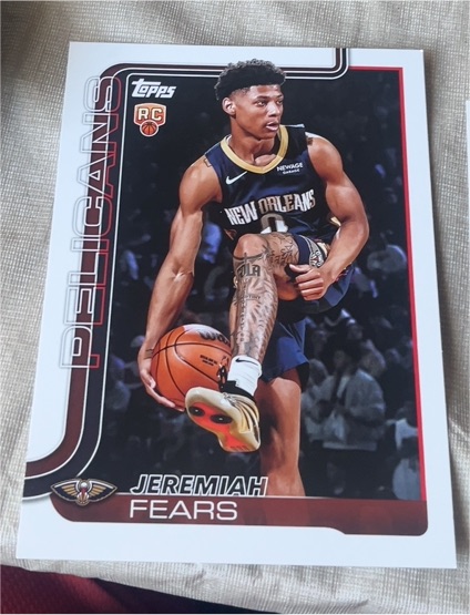 2025-26 Topps Flagship #OTC-16 Jeremiah Fears — front