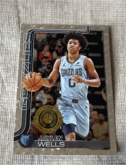 2025-26 Topps #183 Jaylen Wells — front