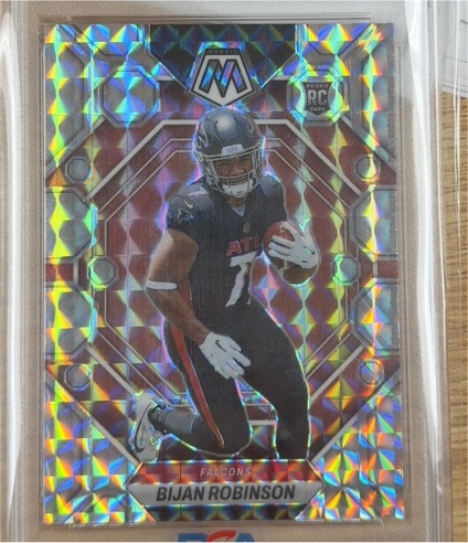 2023 Panini Mosaic #RC Bijan Robinson — front
