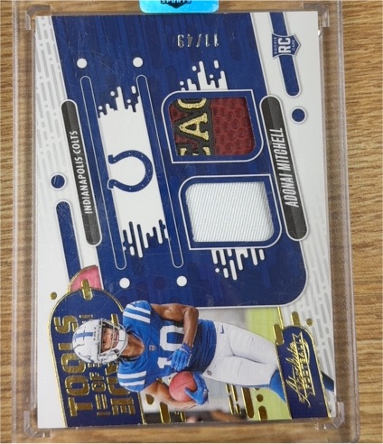 2024 Panini Absolute Tools of the Trade #TOTD-AM Adonai Mitchell — front