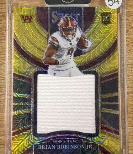 2022 Panini Select #294 Brian Robinson Jr. — front