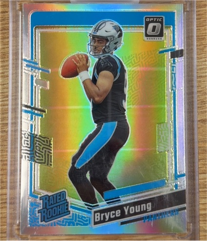 2023 Donruss Optic #213 Bryce Young Rated Rookie — front