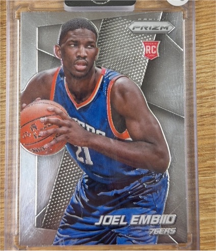 2014-15 Panini Prizm #253 Joel Embiid — front