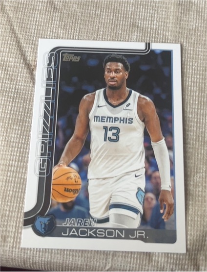2025-26 Topps #184 Jaren Jackson Jr. — front