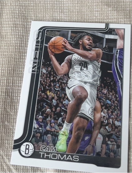 2025-26 Topps #11 Cam Thomas — front