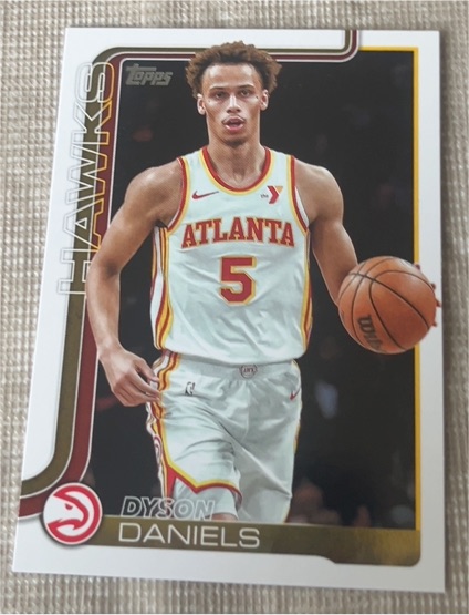 2025-26 Topps #64 Dyson Daniels — front
