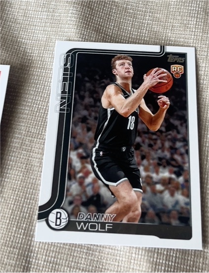 2025-26 Topps #227 Danny Wolf — front