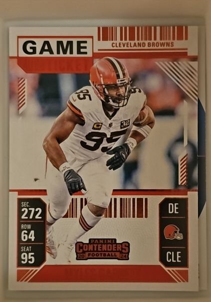 2024 Panini Contenders #24 Myles Garrett — front