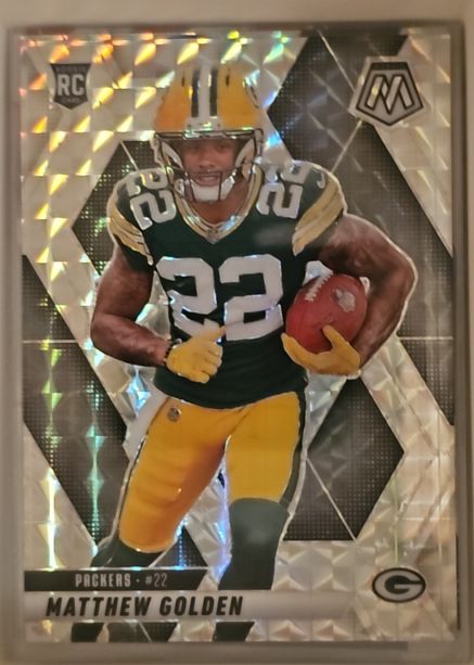 2025 Panini Mosaic #323 Matthew Golden — front