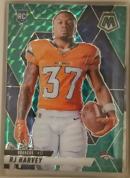 2025 Panini Mosaic #284 RJ Harvey — front