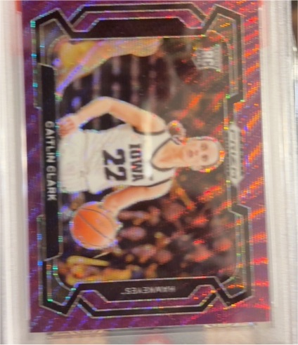 2023-24 Panini Prizm #195 Caitlin Clark — front