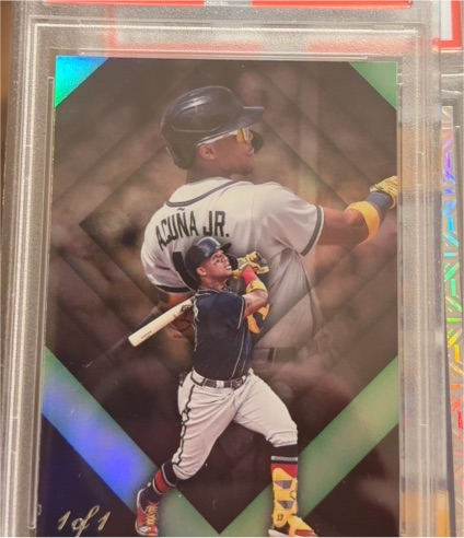 2020 Topps Chrome #112 Ronald Acuna Jr. — front