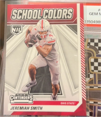 2024-25 Panini Contenders NIL #3 Jeremiah Smith School Colors — front