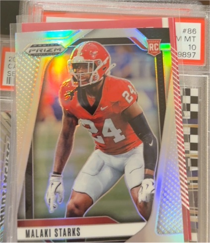 2024 Panini Prizm #86 Malaki Starks — front