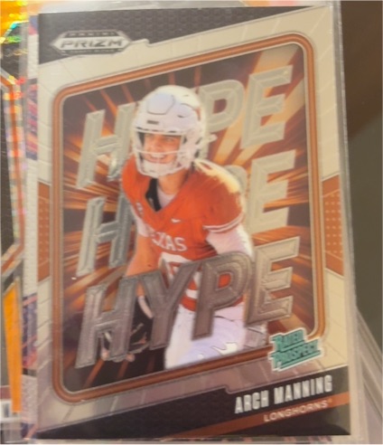 2025 Panini Prizm Draft Picks #18 Arch Manning Hype — front