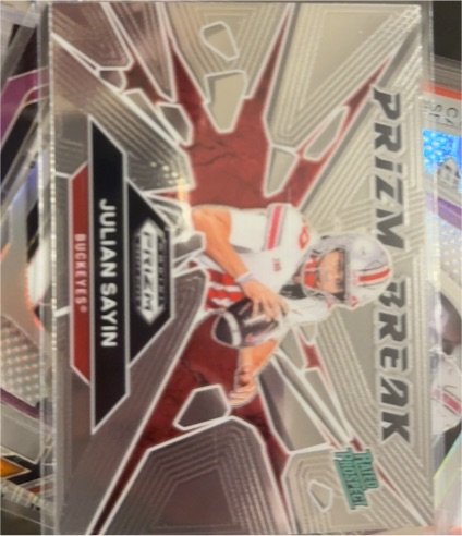 2025 Panini Prizm Draft Picks #3 Julian Sayin — front