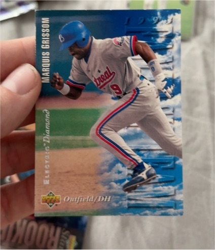 1994 Upper Deck #39 Marquis Grissom — front