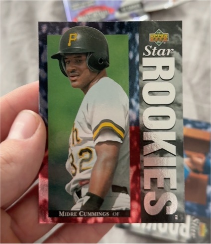 1994 Upper Deck Star Rookies #7 Midre Cummings — front
