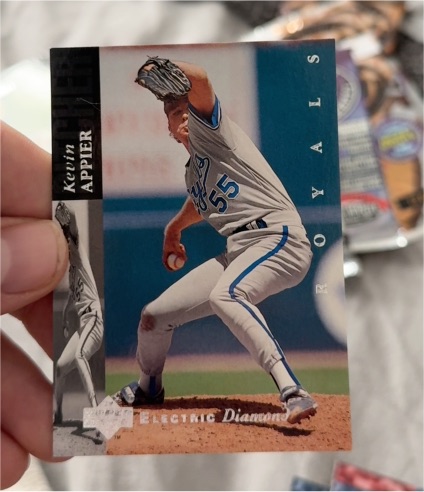 1994 Upper Deck Electric Diamond #133 Kevin Appier — front