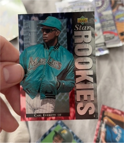 1994 Upper Deck Star Rookies #11 Carl Everett — front