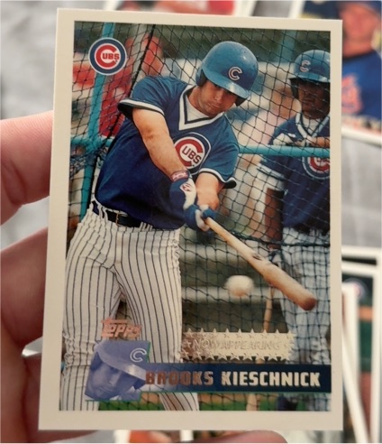 1996 Topps #344 Brooks Kieschnick — front