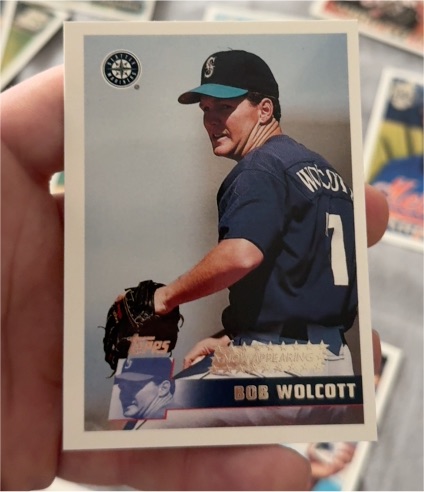 1996 Topps #353 Bob Wolcott — front