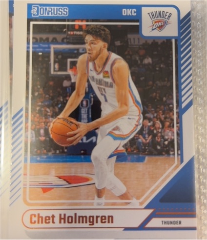2024-25 Donruss #122 Chet Holmgren — front