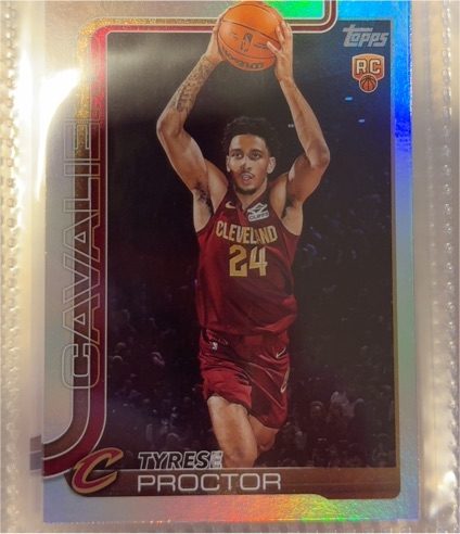 2025-26 Topps #250 Tyrese Proctor — front