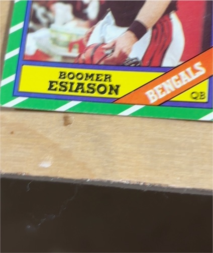 1986 Topps #56 Boomer Esiason — front