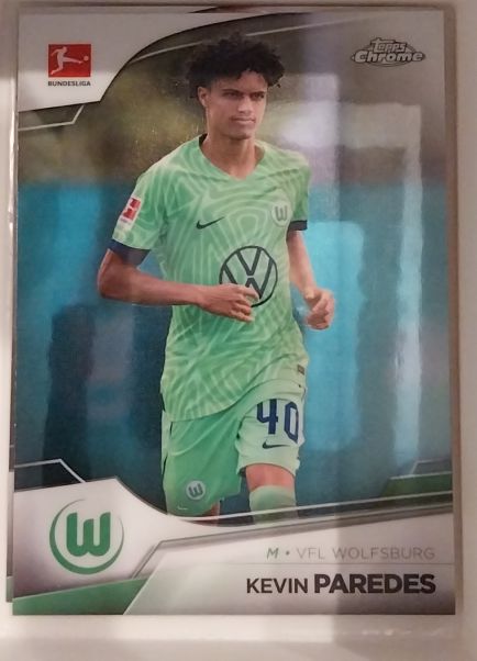 2022-23 Topps Chrome Bundesliga #95 Kevin Paredes — front