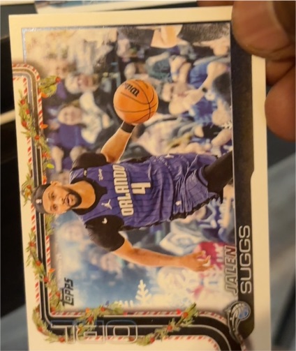 2025-26 Topps Holiday #H72 Jalen Suggs — front