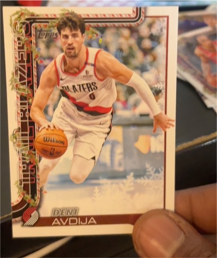 2025-26 Topps #125 Deni Avdija — front