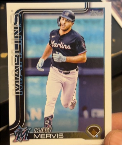2025 Topps Update #US68 Matt Mervis — front