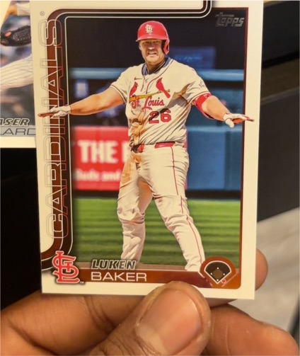 2025 Topps Rivals Luken Baker — front